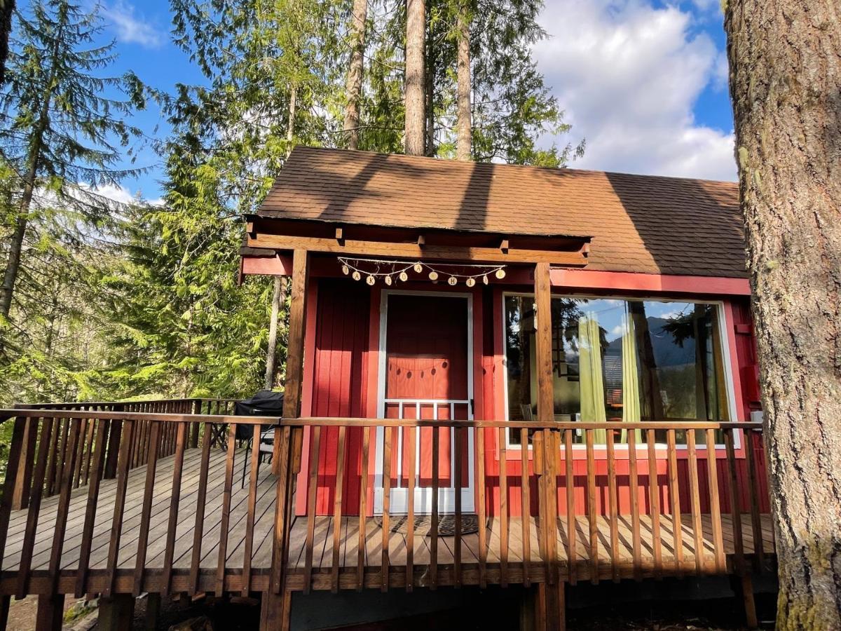Mt Rainier Little Red Cabin Ashford Extérieur photo